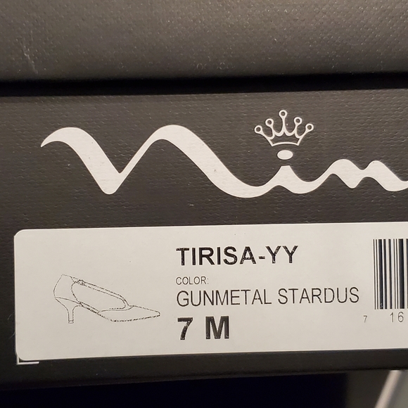 NEW! Nina Tirisa Metallic Evening Pumps - Picture 9 of 10